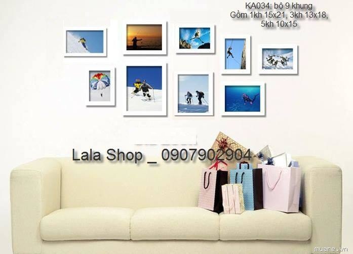 Khung ảnh bộ 9 khung KA034